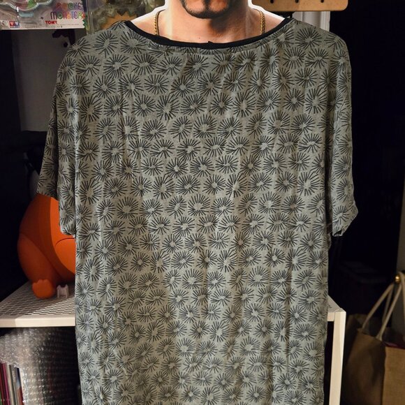 SCOTCH & SODA SS2017 HANABI GREEN TEE US M - Picture 2 of 3